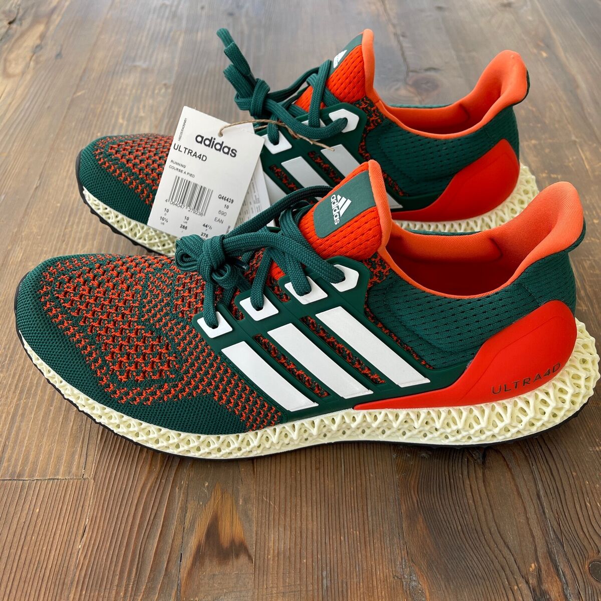 adidas Ultra 4D Miami Hurricanes