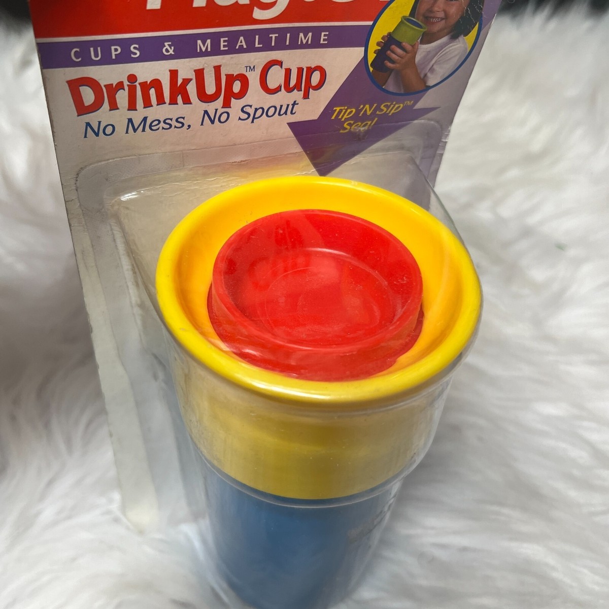 VINTAGE PLAYTEX DRINKUP CUP / SIPPY CUP 2000 BLUE & YELLOW | eBay