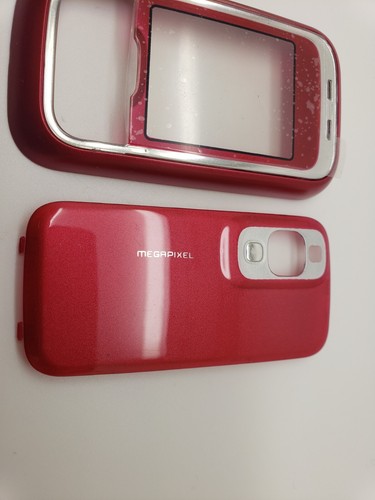 New Cheap Replacement Red Silver Nokia 6111 Housing 3UKPOST - Zdjęcie 5 z 5
