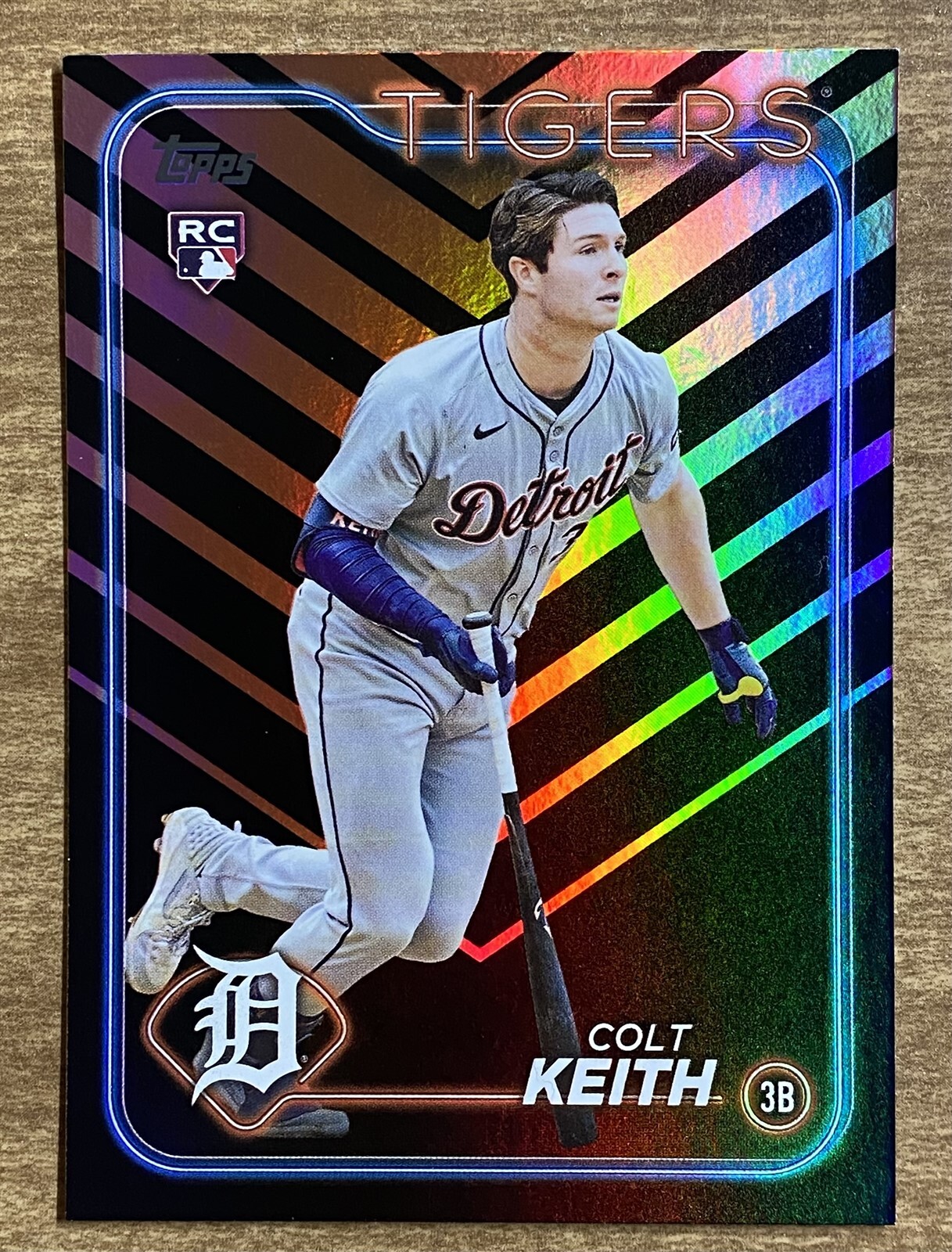 Colt Keith 2024 Topps Update Black Orange Rookie #US73 - Tigers
