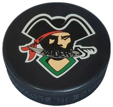 PRINCE ALBERT RAIDERS WHL OFFICIAL HOCKEY PUCK VEGUM MFG. MADE IN 🇸🇰+ 🇨🇦 