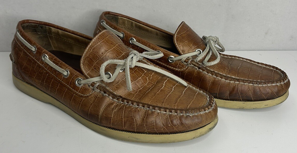 Peter Millar Men\'s Loafers Dress Shoes 9.5M MC00F13 Made In Brazil Peter Millar Men main image 3