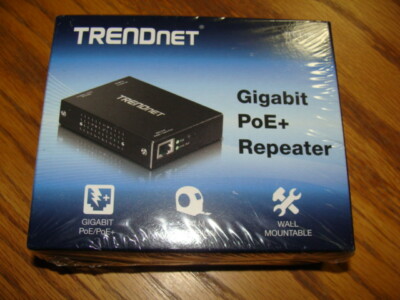 TRENDNET GIGABIT PoE+ REPEATER TPE-E100