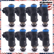 12613411 Set of 8 Fuel Injector Fit for 2010-2013 Chevrolet GMC 4.8L & 5.3L