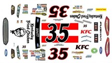  35 Cole Whitt KFC Ford 2015 1/24th - 1/25th Scale Decals NASCAR