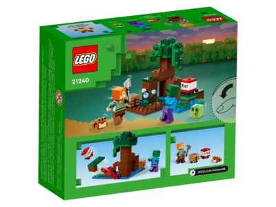 おもちゃ Lego The Swamp Adventure 21240 Minecraft Minifigure Building Set