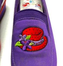 Keds Red Hat Society Sneakers Womens Size 6 Purple Shoes Cushioned Grasshoppers