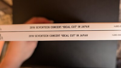2018 Seventeen Ideal Cut in Japan DVD - No photocards, only DVD +