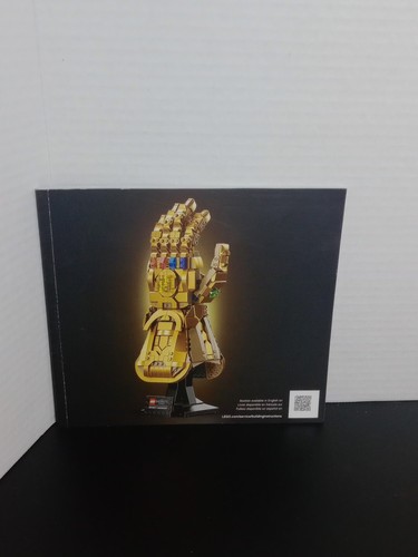 Instructions For LEGO 76191 Infinity Gauntlet Manual ONLY