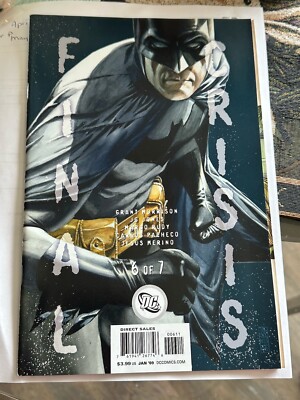 FINAL CRISIS # 6 Batman Superman Comic Book -DC-2009 - NM-