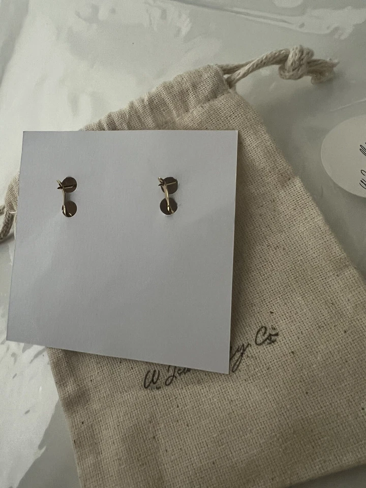 Women Clover Drop Earrings Gold Over Classy Design - Image 3 of 3