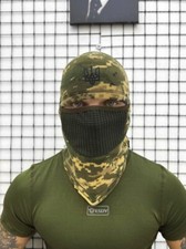 Balaclava camouflage multicam winter fleece Pixel Ukraine 2023 Black Mask new UA