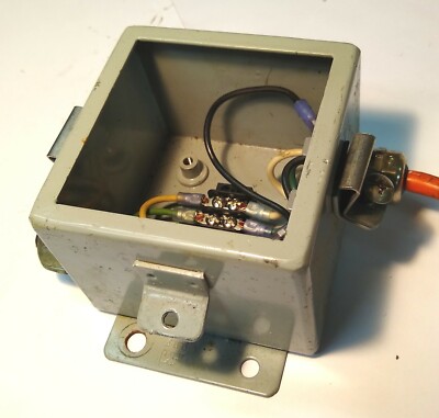 Control station Enclosure electrical machine Junction box for wire connections