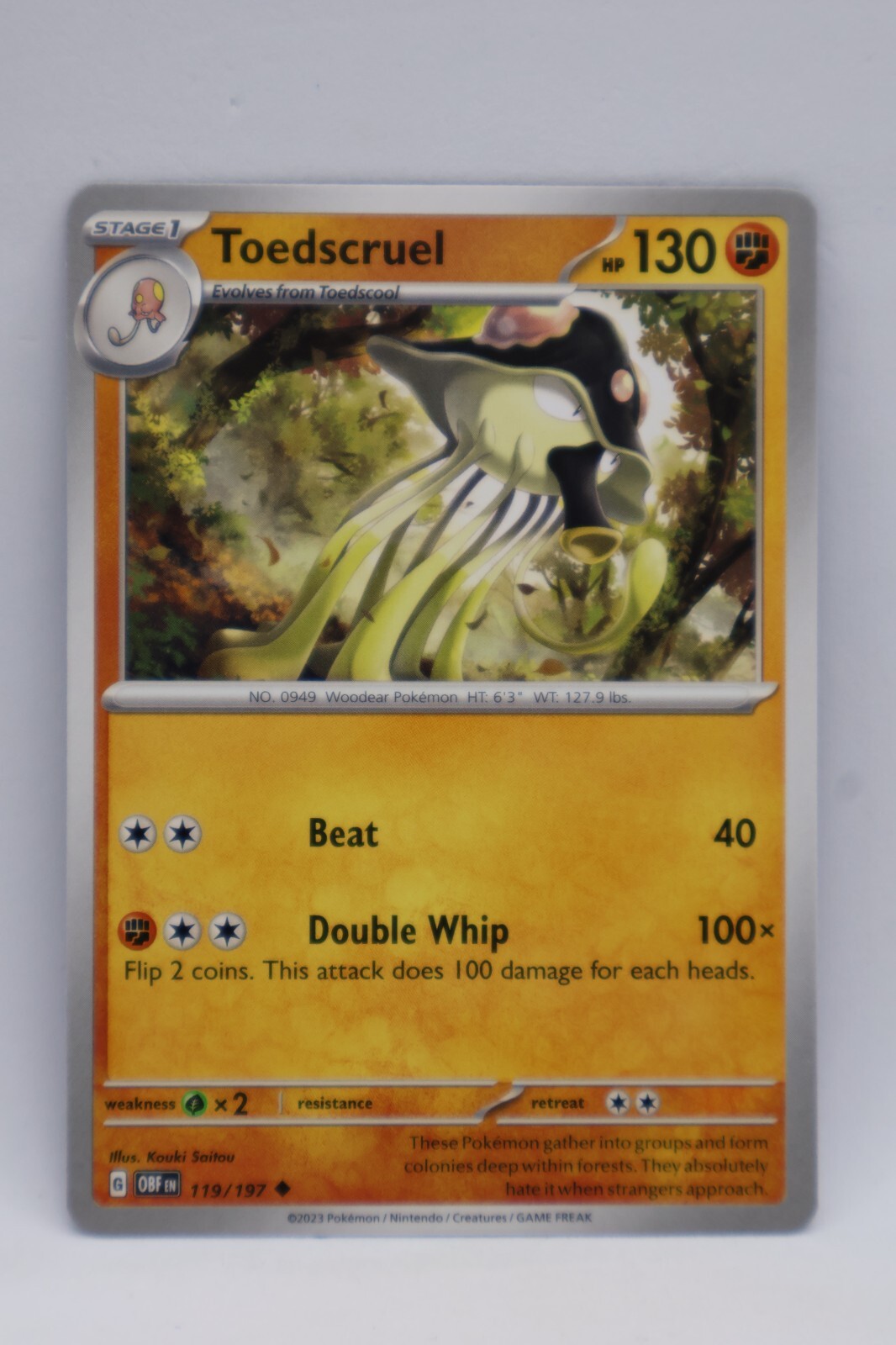 2023 Pokemon Scarlet & Violet Obsidian Flames - Pick Your Card Complete Your Set - Picture 109 of 174