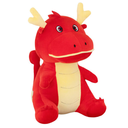 New Year of The Dragon Mascot Plush Toy Throw Pillow Children Home Decoration - Picture 1 of 11