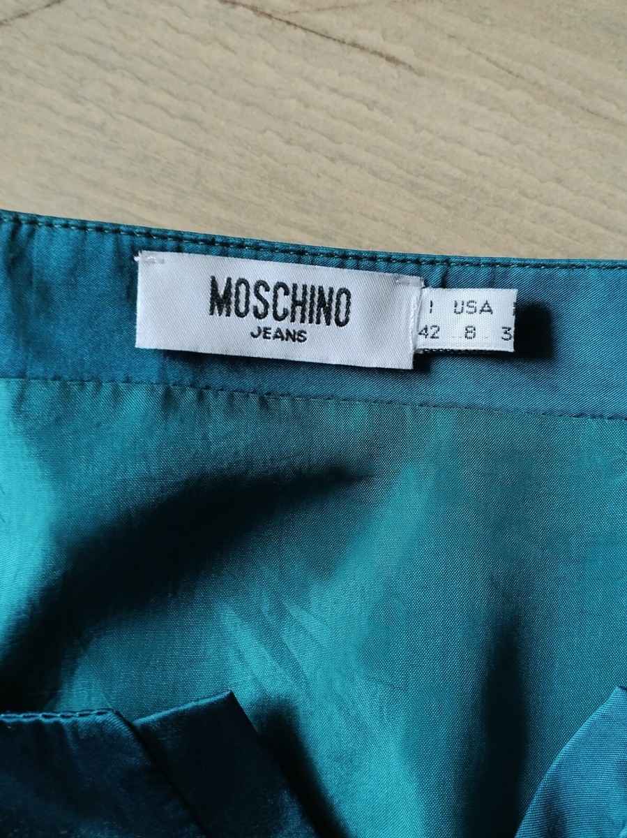 ワンピース MOSCHINO JEANS Woman Dress Teal 04053225 0320 Vintage MOSCHINO JEANS Turquoise Woman Dress | eBay