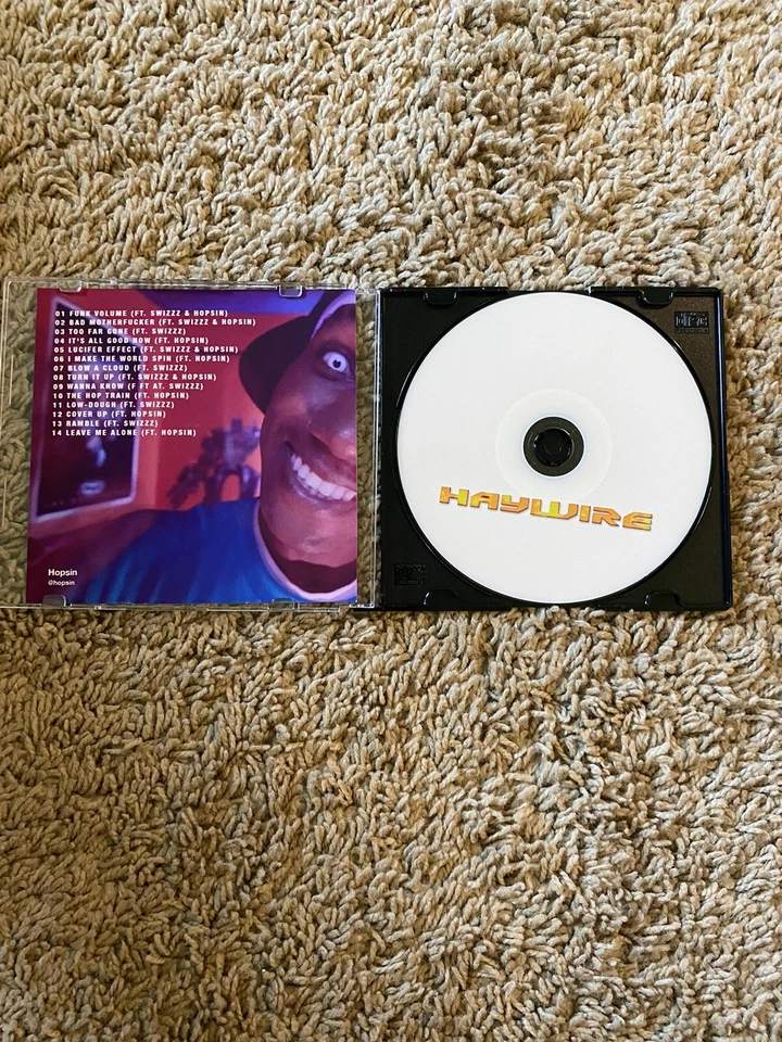 Hopsin Haywire Brand New Rare CD Original Funk Volume Swizzz (knock Madness Raw) Foto 2 de 3