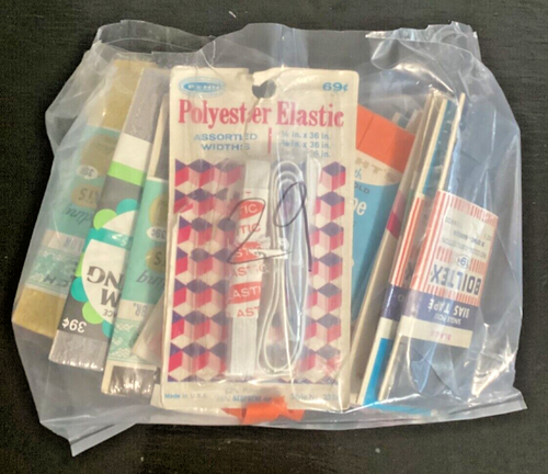 ๐ NOS Vintage Sewing Seam Binding Stretch Lace Bias Tape Rick Rack LOT of 29 ๐ - Picture 8 of 8