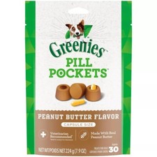 Chewy Dog Pill Pockets Peanut Butter Capsule ...