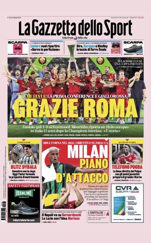 La gazzetta dello Sport 26 Maggio 2022 - Picture 2 of 2
