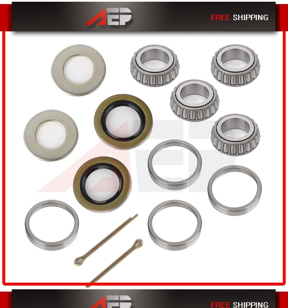 Fits 2000lb Trailer Galvanized wheel Bearings 1"x11/16" L44643