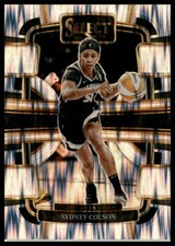 2024 Panini Select WNBA #40 Sydney Colson Silver Flash Prizms