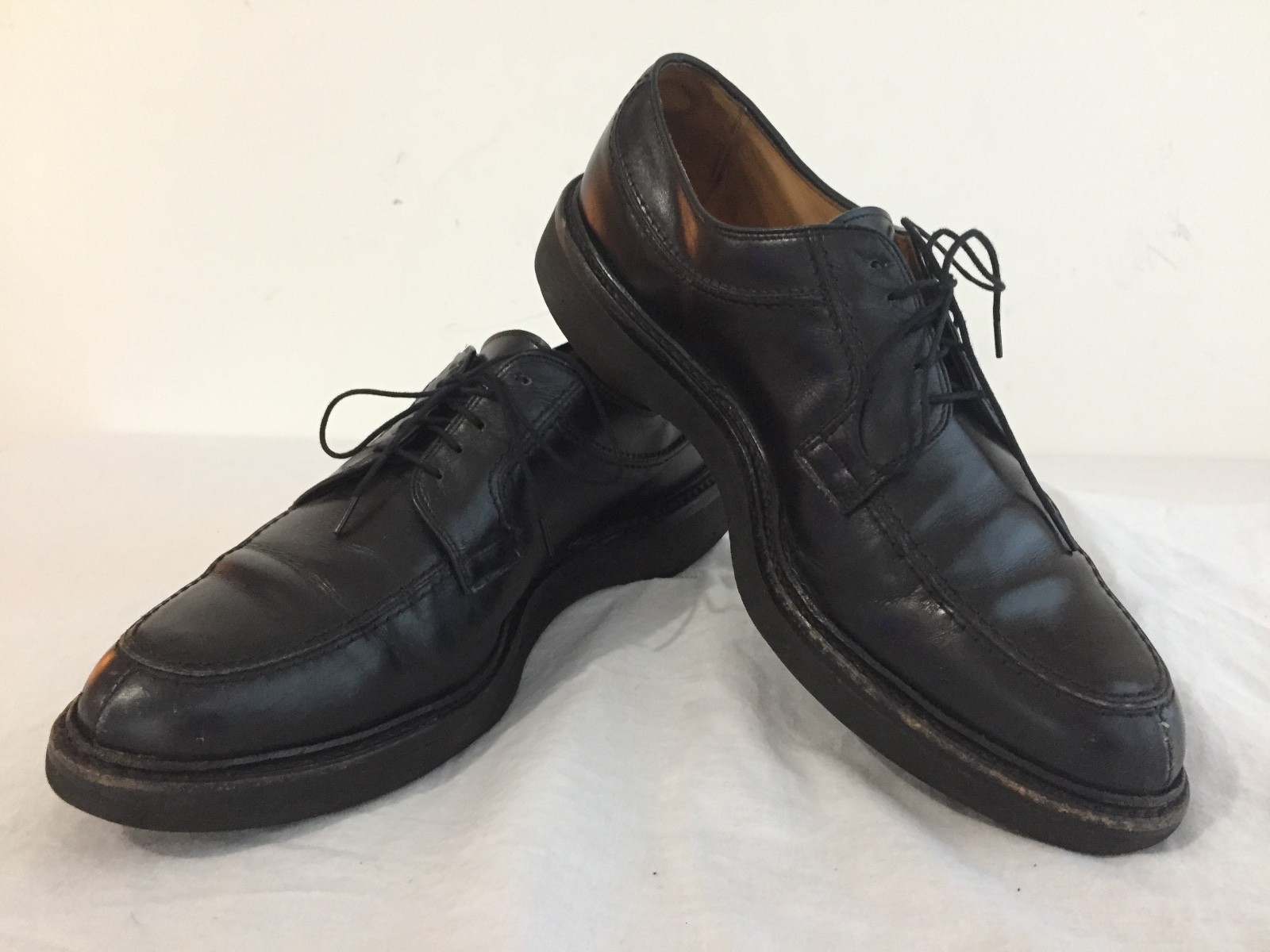 SAOLA Scarpe derby Allen Edmonds 'Norse' stringate in pelle nera taglia 10 5B