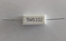 1 ea  Sandblock Cement 5 Watt Pick Values from 1 Ohm to 100k Ohms 5% Mr Circuit