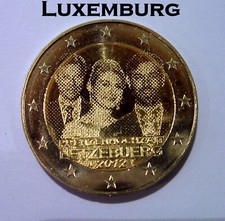 2 Euro Gedenkmünze Luxemburg 2012 "Prinzenhochzeit"Gräfin Stéphanie de Lannoy