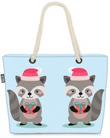 Void Tasche WaschbäR Tierkinder Kinderzimmer Kinder Tiere Winter