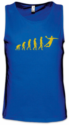 Handball Evolution Herren Tank Top Player Game Sport Sports Coach Training EM WM