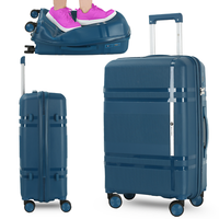 Koffer UnzerstöRbar Reisekoffer Trolley HandgepäCk Hartschalen Kofferset