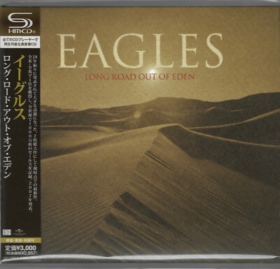 THE EAGLES LONG ROAD OUT OF EDEN NEW JAPAN CD SHM AUDIOPHILE 2CD+1 - DON HENLEY