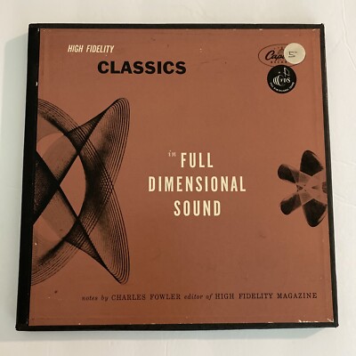 Box Set 33RPM High Fidelity Classics in Full Dimensional Sound