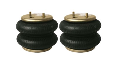 2 Contitech 2600 lbs. 1/2'' Port Air Ride Suspension Bags - FD110-15  