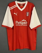 PUMA MEN FC ROTHERHAM UNITED 2011/2012 HOME SOCCER FOOTBALL SHIRT JERSEY SIZE XL