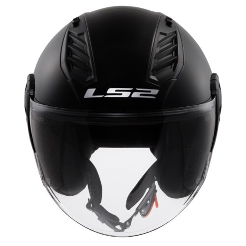 LS2 OF616 Airflow II helmet solid gloss black - Bild 6 von 6