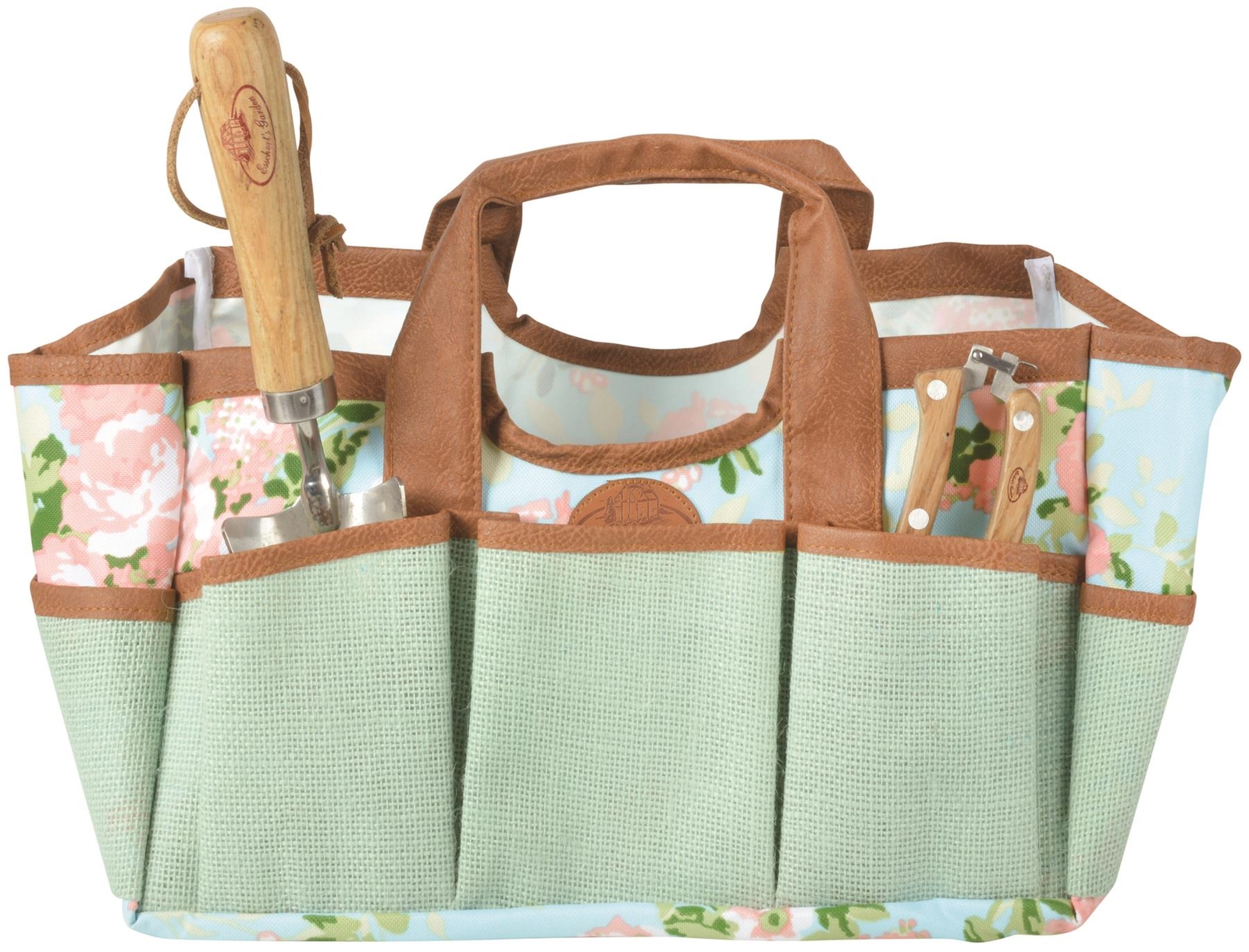 Esschert's Garden Womens Floral Rose Design Gardening Tool & Trimmings Bag