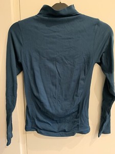 thermal mock turtleneck