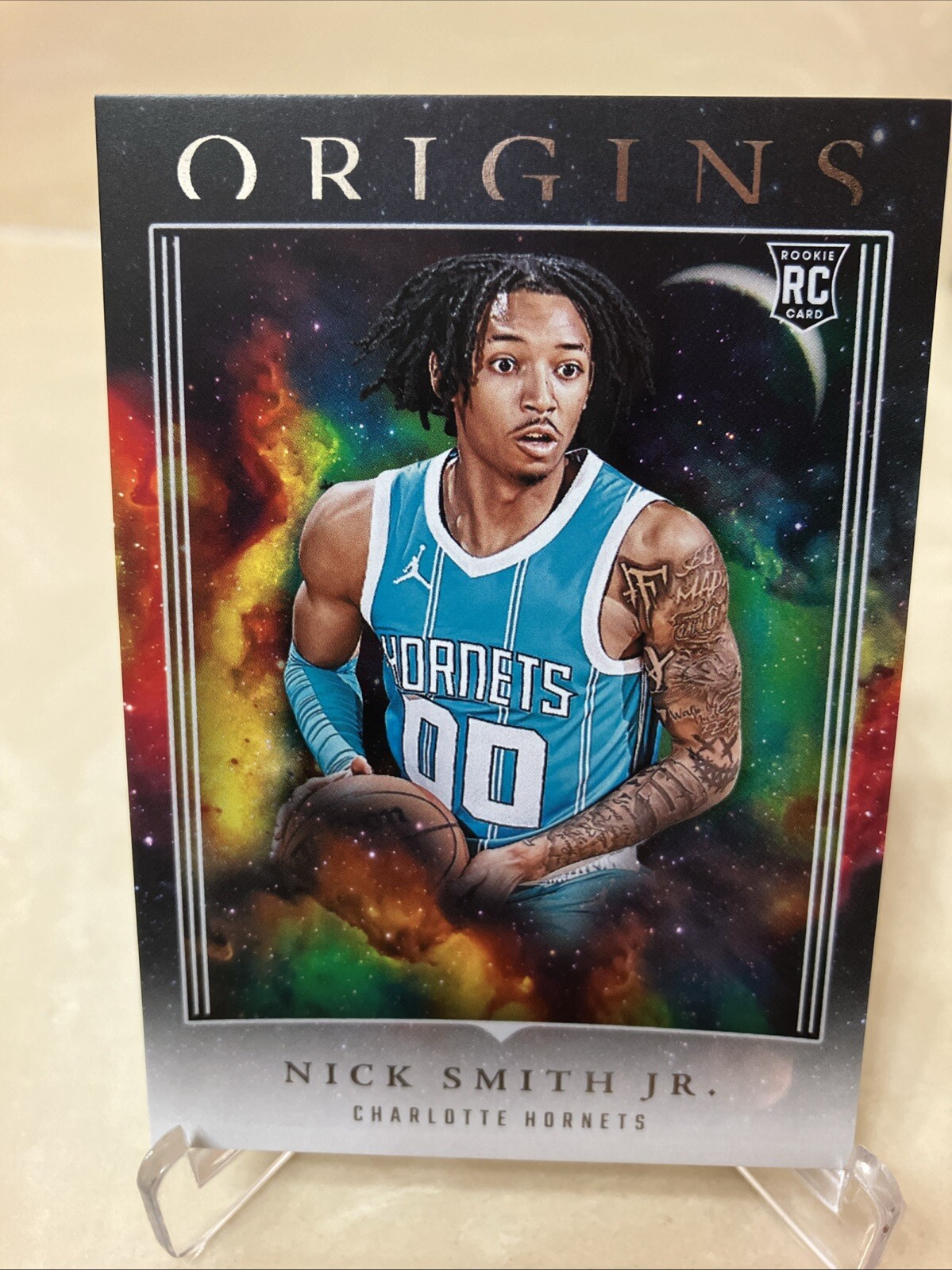 2023-24 Panini Origins - #48 Nick Smith Jr. (RC) Charlotte Hornets. ￼