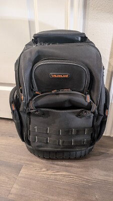 WELKINLAND 72Pockets Rolling Tool Backpack, Large Tool Bag With Wheels, Rolli