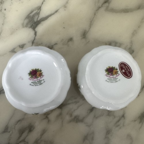 royal albert old country roses Hand Painted Roses Candle Holders - Picture 5 of 15