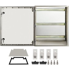 24x20x9"Fiberglass Steel Electrical NEMA 4X Enclosure IP66 Waterproof/Dustproof