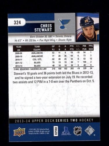 2013-14 Upper Deck Series 2 Base Hockey Cards You Pick Only $1 Each - Picture 141 of 371