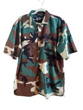 NWOT TacHuntFish Men  s M81 Mojito Camo Short Sleeve Shirt Size Extra Large
