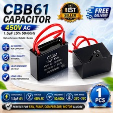 CBB61 Capacitor 450V Fan Capacitor New Start Capacitor