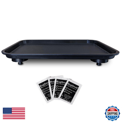 Bugsnub Ant Proof Tray - Waterless Moat Cat And Dog Food Tray For Crawling Pest