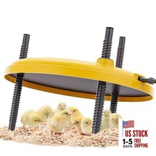 Brooder-Chick Brooder, Chicken Coop Heater 35W 12''x12'' with Adjustable Yellow