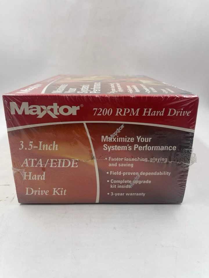 NEW SEALED Maxtor DiamondMax Plus 30GB 3.5" Hard Drive 7200RPM Ultra ATA/133 - Image 3 of 3