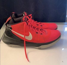 Nike Air Versatile Mens Red Black Basketball ...